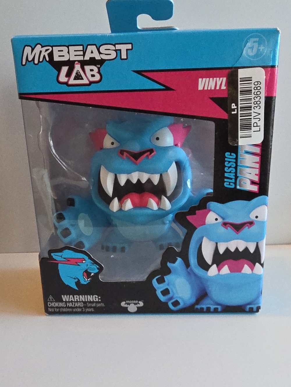 Mr. Beast Lab Classic Panther Vinyl Figure New -Unopened Box By Moose Toys
